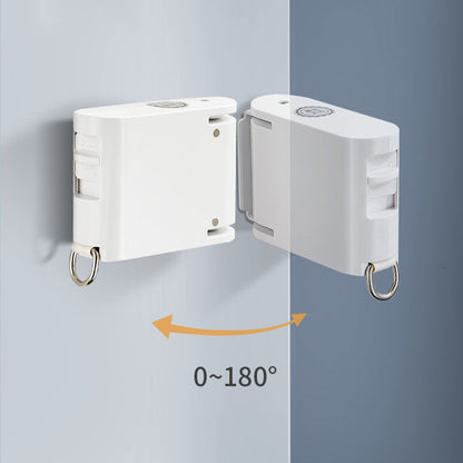 Punch Indoor Invisible Clothesline Retractable Rope For Hanging Laundry 6850484961380-1