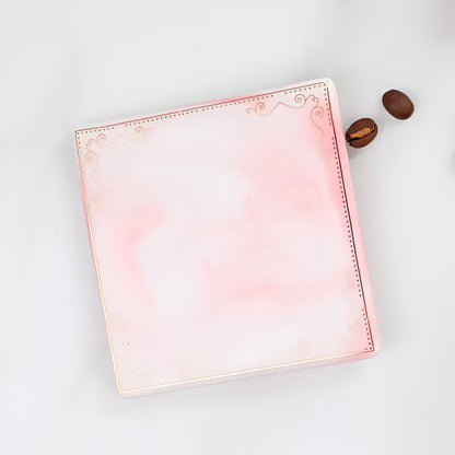 Golden Edge Marble Ceramic Coasters 14815669813574-1