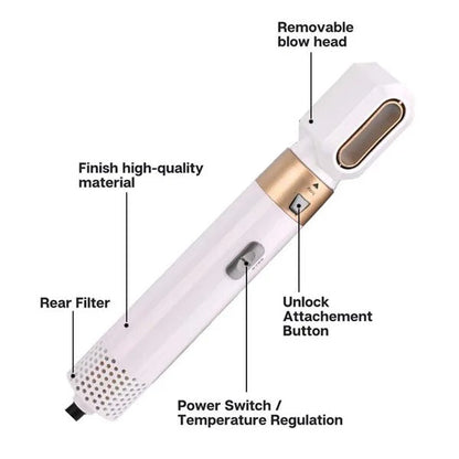 Hair Styling Tool for Effortless Curling Straightening and Volume Boost 15089486627142-1