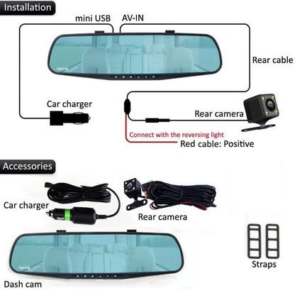 1080P Full HD Video Car Driving Recorder 9790301471022-1