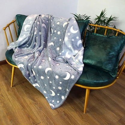 Glow In Dark Blanket Provides Warmth Comfort And Starry Sleep 14933922906438-1