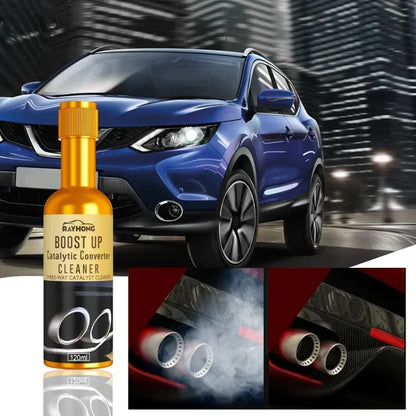 Catalytic Converter Cleaner - Instant Car Exhaust Cleaner Dust Stain Remover Pack 3