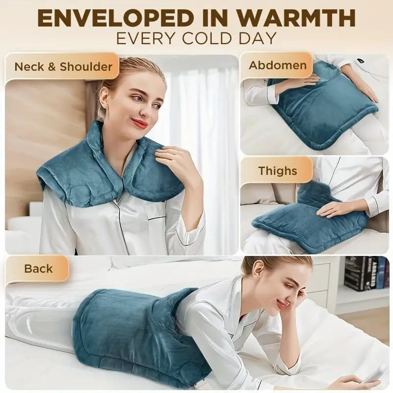 Electric Therapy Warm Compress Cushion Muscle Pain Comfort Heating Pad 11543135551756-1