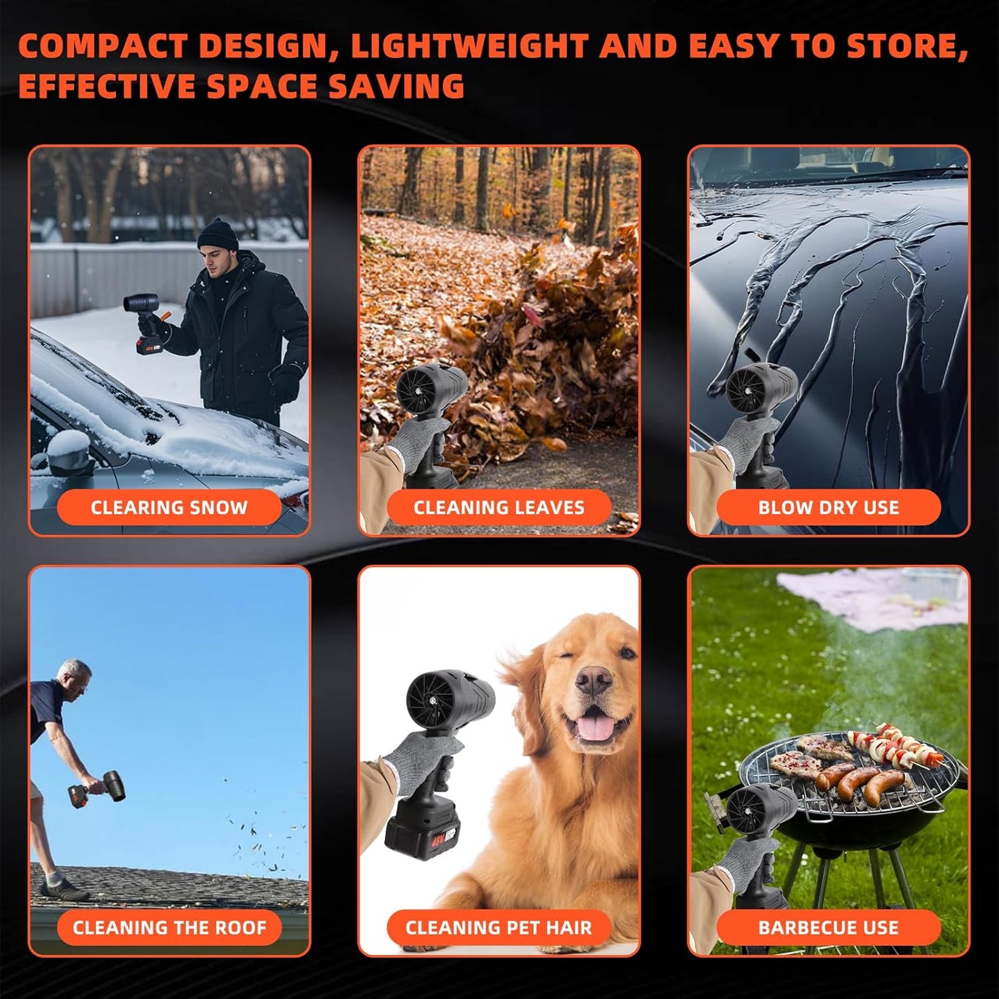 High Speed Electric Air Dryer For Quick Hand And Surface Drying 8661942042781-1