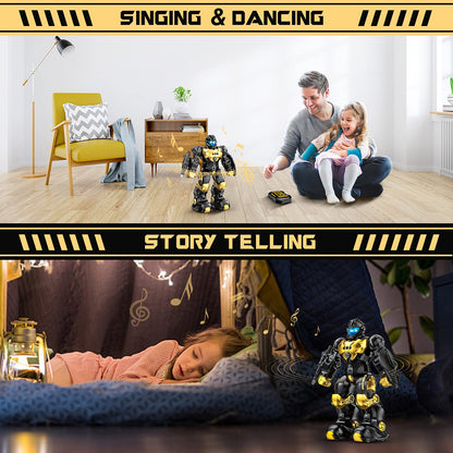 Robot-Fun The Programmable Gesture-Controlled RC Robot for Kids & Educational Playmate