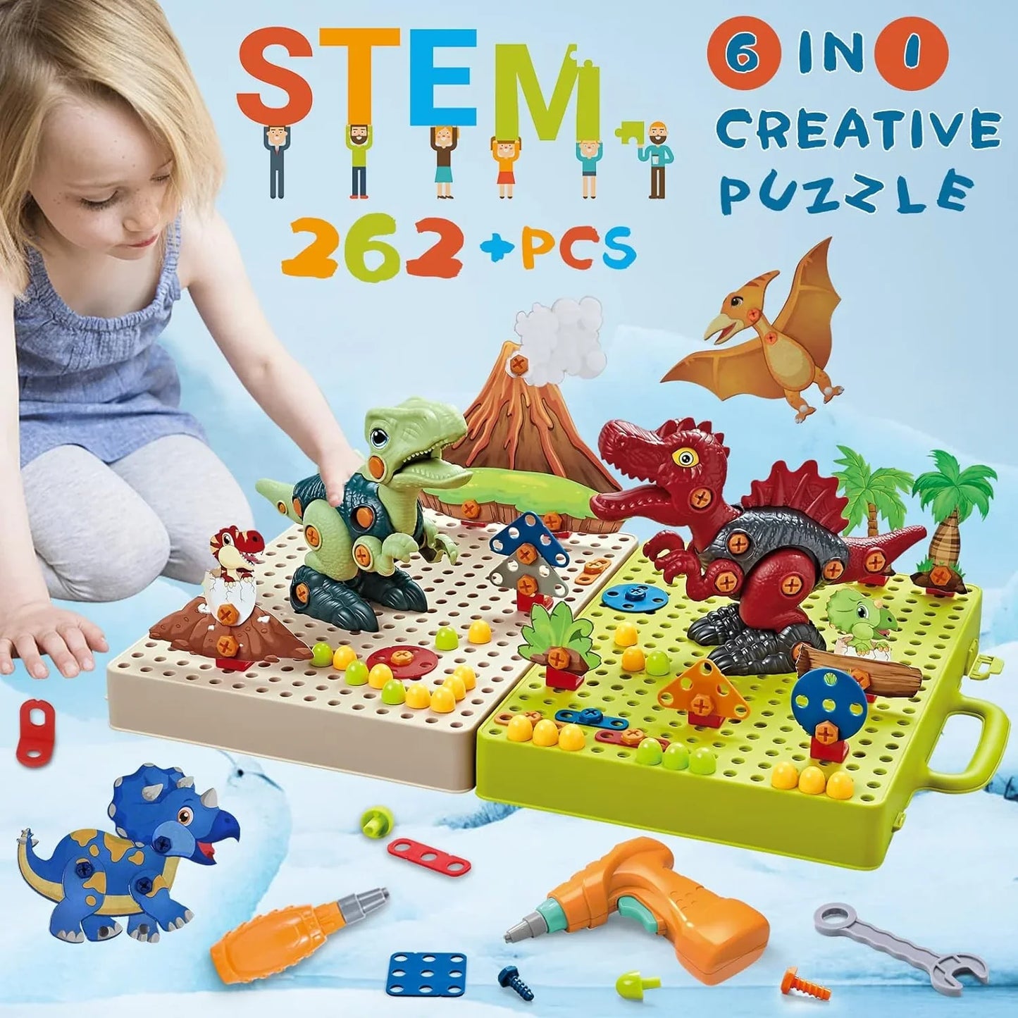 Dino Builder Set