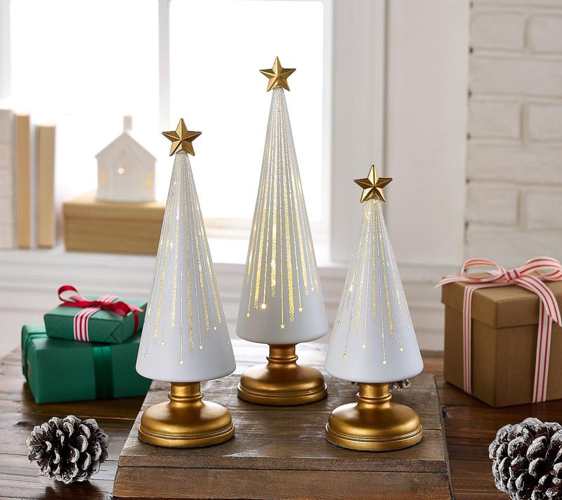 Starry Night LED Tree Set With Timer 10065827856686-1