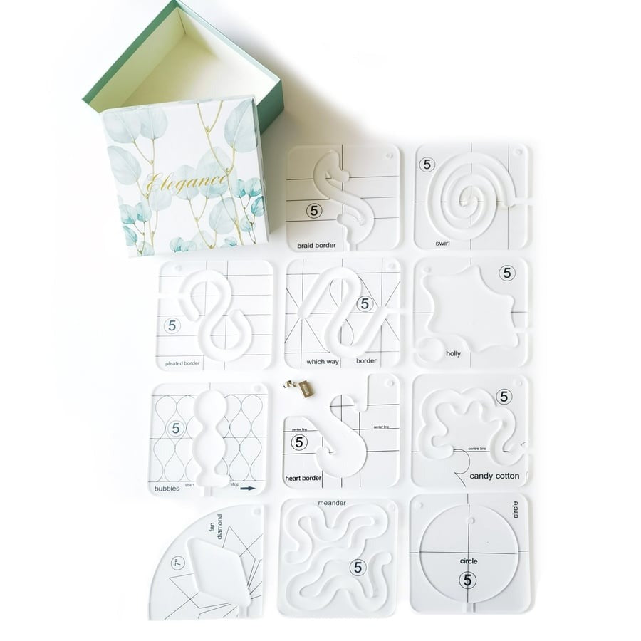 Sewing Alignment Garment Ruler Set Measuring Tool For Clothing Design 11544058069260-1