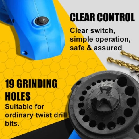 Drill grinders for twist pieces 9557969961262-1