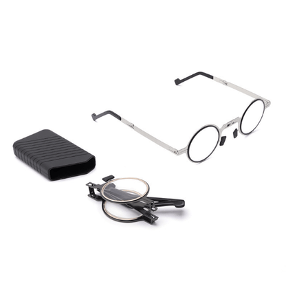 Titanium Foldable Reading Glasses For Lightweight Screwless Comfort 8418773368963-1