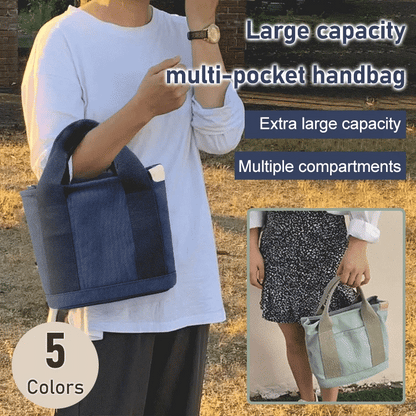 Spacious Multi Pocket Handbag For Organized Everyday Travel Essentials 9575448838446-1