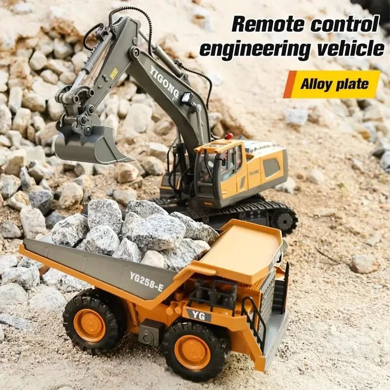 Rc Excavator - Ultimate Remote-Controlled Construction Vehicle For Adventures 10170880786696-1