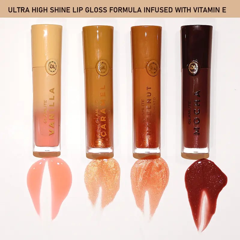 Glamlite Cafe: Coffee Lip Kits. Horchata Lip Gloss 9017080250622-1