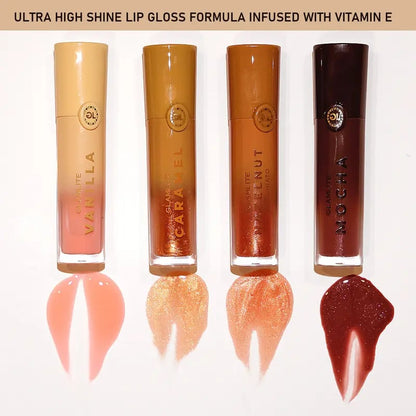 Glamlite Cafe: Coffee Lip Kits. Horchata Lip Gloss 9017080250622-1