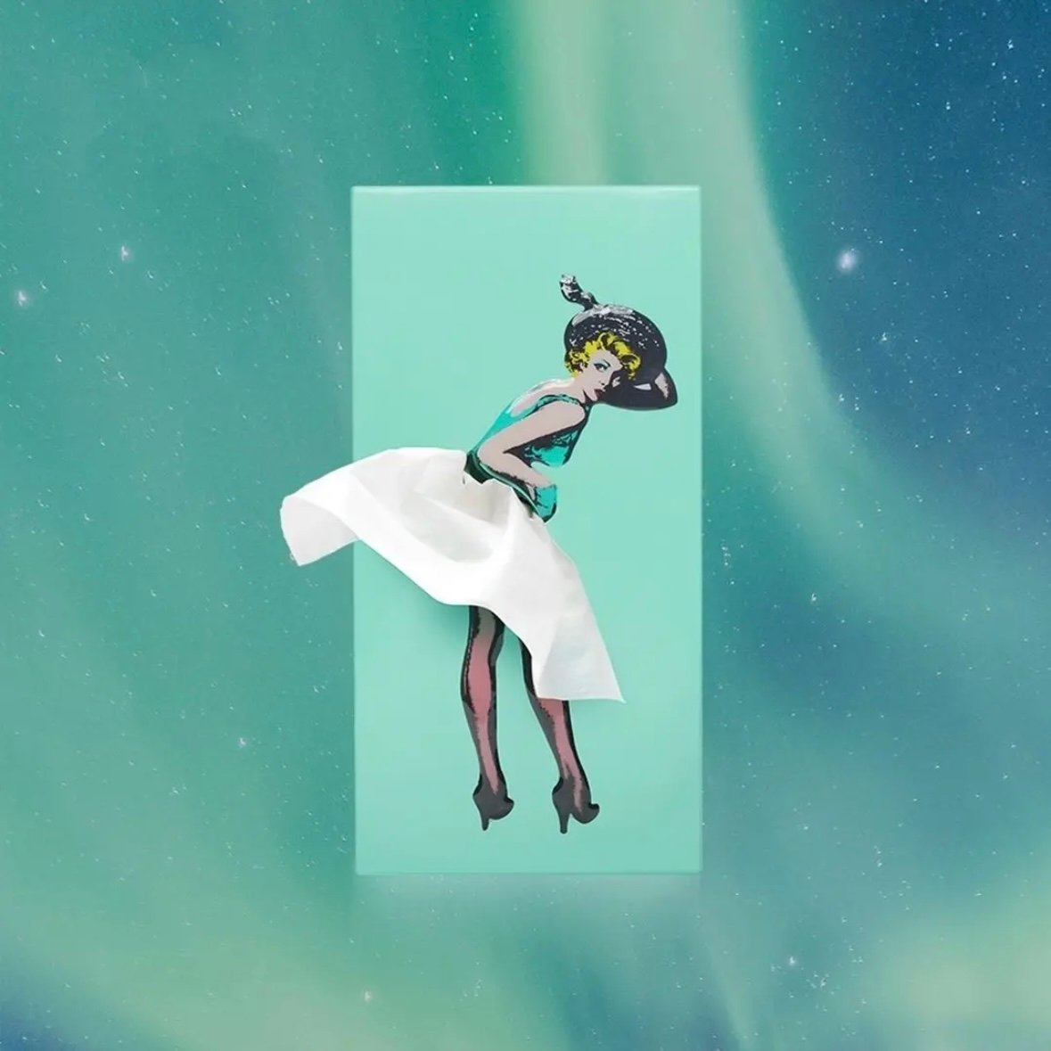 Elegant Flying Skirt Tissue Box For Decorative Home Table Display 9729585545497-1