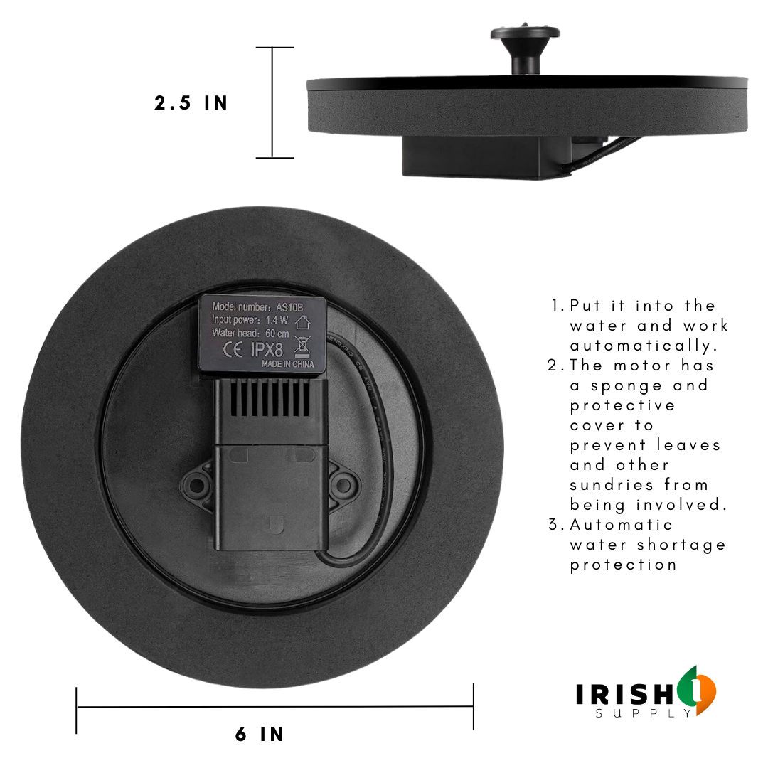 Springwave Bird Bath Solar Fountain 7931609973019-1