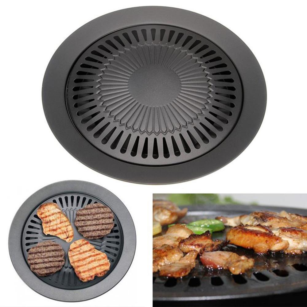 Indoor Barbecue Chef Grill Pan For Stove Cooking Without Smoke 6852157505636-1