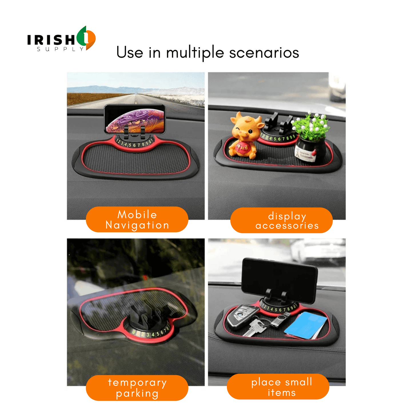 Holdmate Multi-Use Car Holder Mat Auto Phone Holder 9896257978714-1