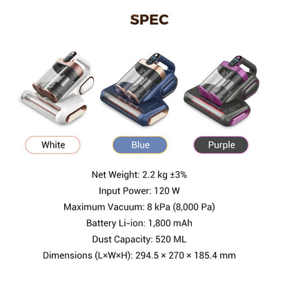 Mattress Vacuum Cleaner for Dust Mites Removal 8671764316298-1