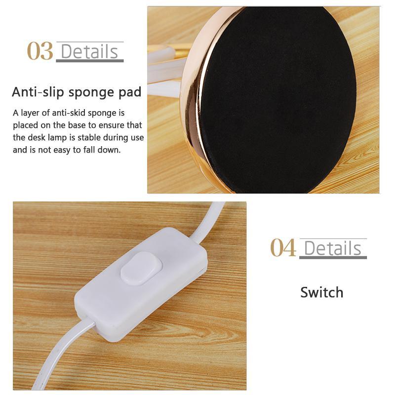 Elegant Musical Note LED Lamp For Bedroom Living Room Decoration 6852035051620-1