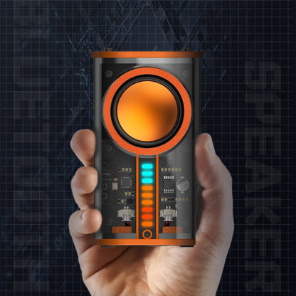 Transparent Mecha Wireless Bluetooth Speaker 7161974423652-1