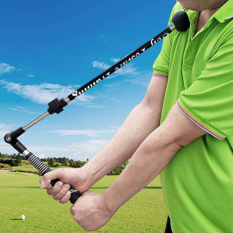 Golf Swing Trainer Aid For Practicing Accurate Posture Balance And Power 7039717998692-1