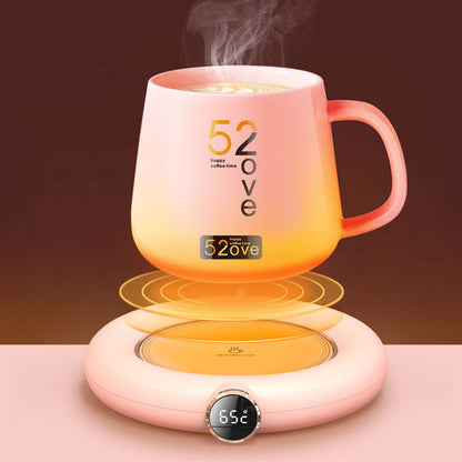 Smart Heating Cup Coaster Electric Mug Warmer Maintaining Beverage Temperature Conveniently 6849917878372-1