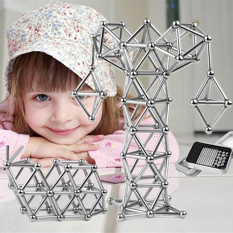 Diy Magnetic Balls And Rod Set 6850566848612-1