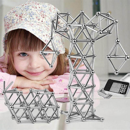 Diy Magnetic Balls And Rod Set 6850566848612-1