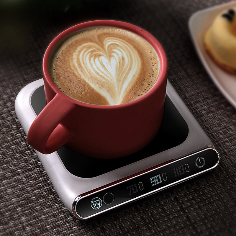 Electric Mug Warmer Smart Heating Coaster Adjustable Temperature Coffee Plate 14914283635014-1
