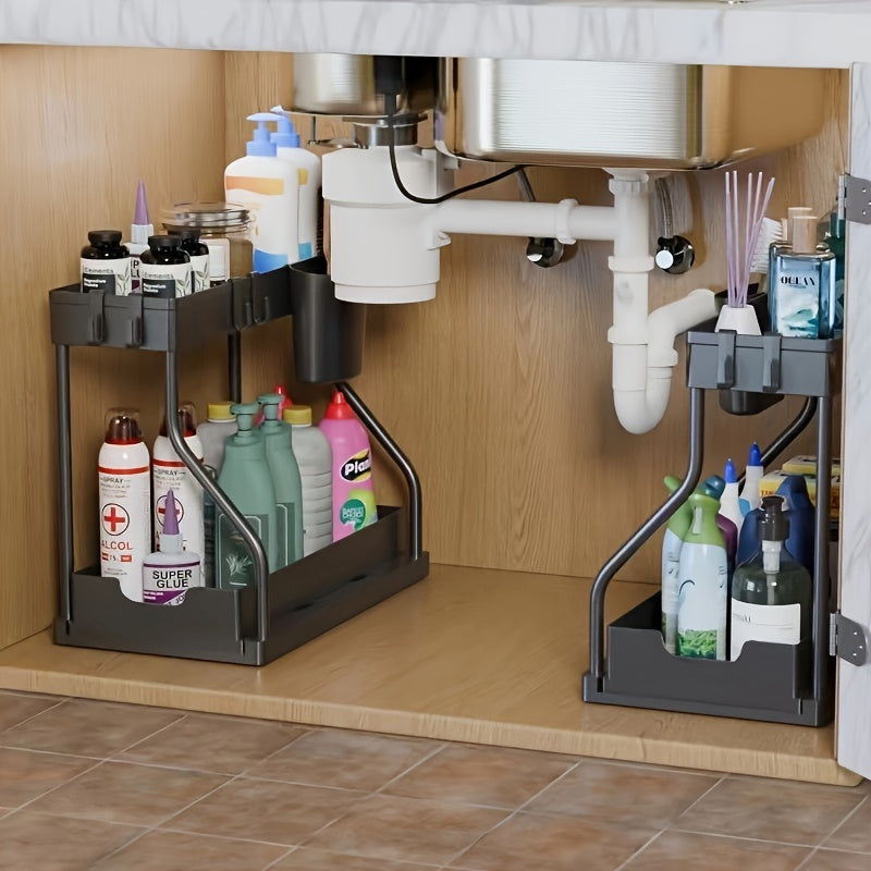 Sliding Cabinet Organizer for Smart and Space-Saving Storage 15001517490502-1