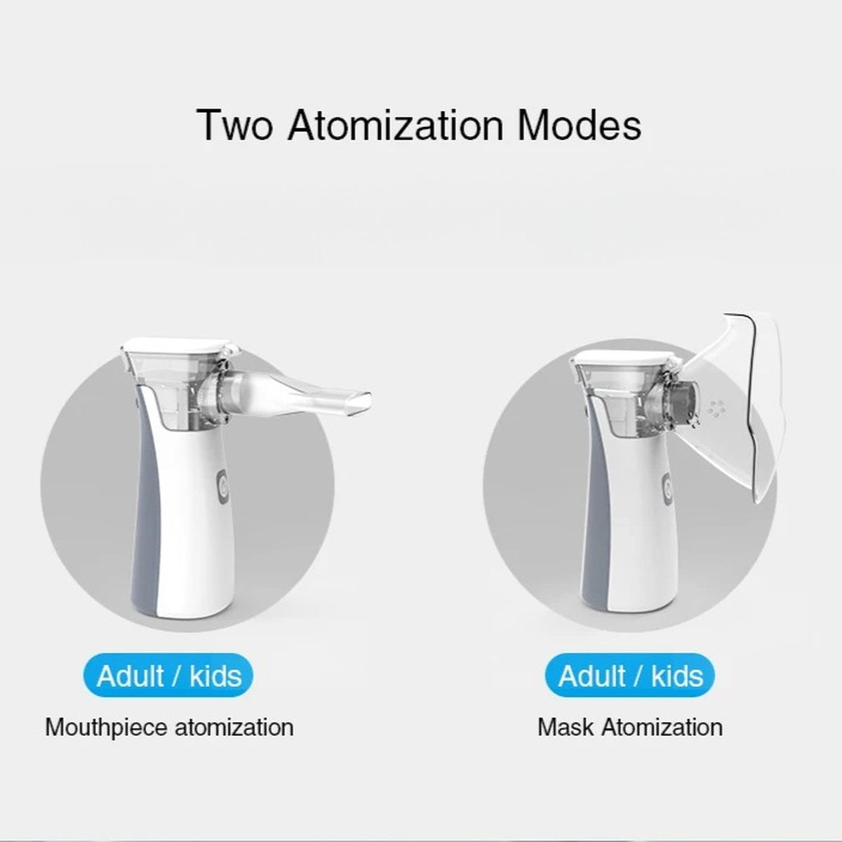 Portable Nebulizer for Deep Lung Relief and Easy Breathing Support