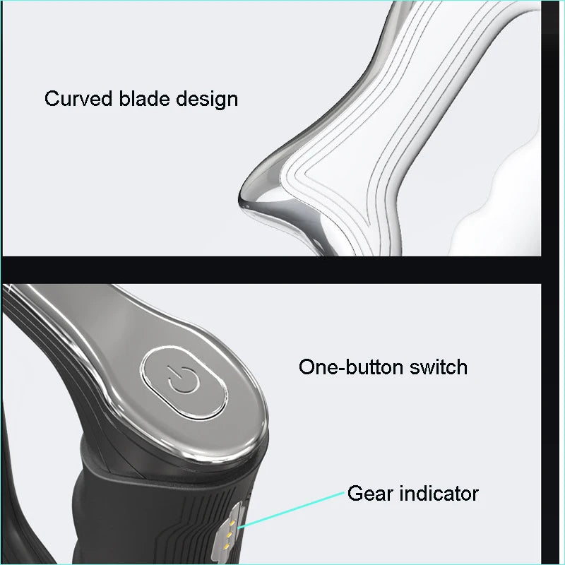 Myofascial Release Therapy Device - Microcurrent Micro Vibration Muscle Stimulator