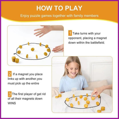 Magnetic Chess Set – Portable Strategy Game for All Ages (8+ year)