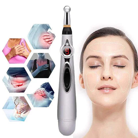 Electric Acupuncture Massage Pen Tool For Muscle Pain Relaxation Therapy 8959349227801-1