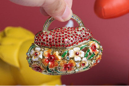 Enamel Craft Creative Home Decoration Trinkets Jewelry Box Ring Box 9817164448046-1