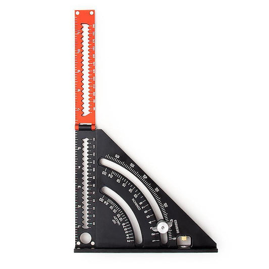 Aluminum Alloy Triangle Ruler Collapsible Extension Adjustable Angle Positioning Scribing Tool 8545289929006-1