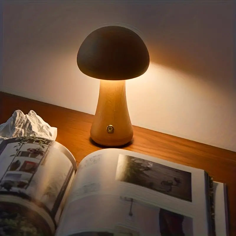 Elegant Table Lamp In Mushroom Style 9961775628621-1