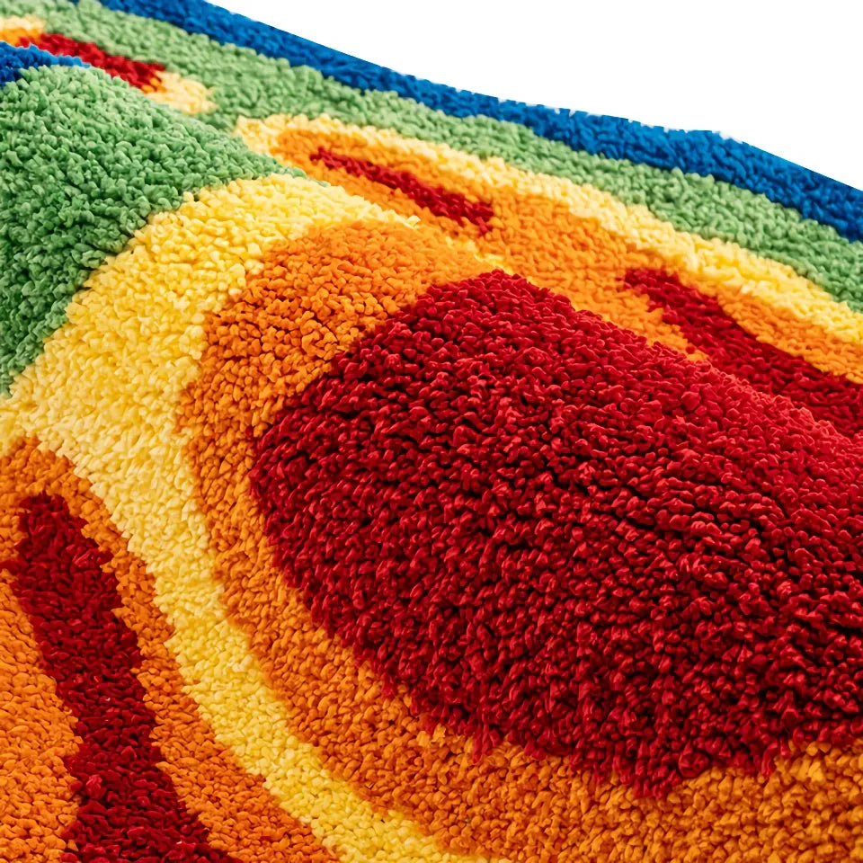 Thermal Hand Tufted Art Rug - Aesthetic Soft Fluffy 3D Area Carpet For Home Decor 14815610503494-1