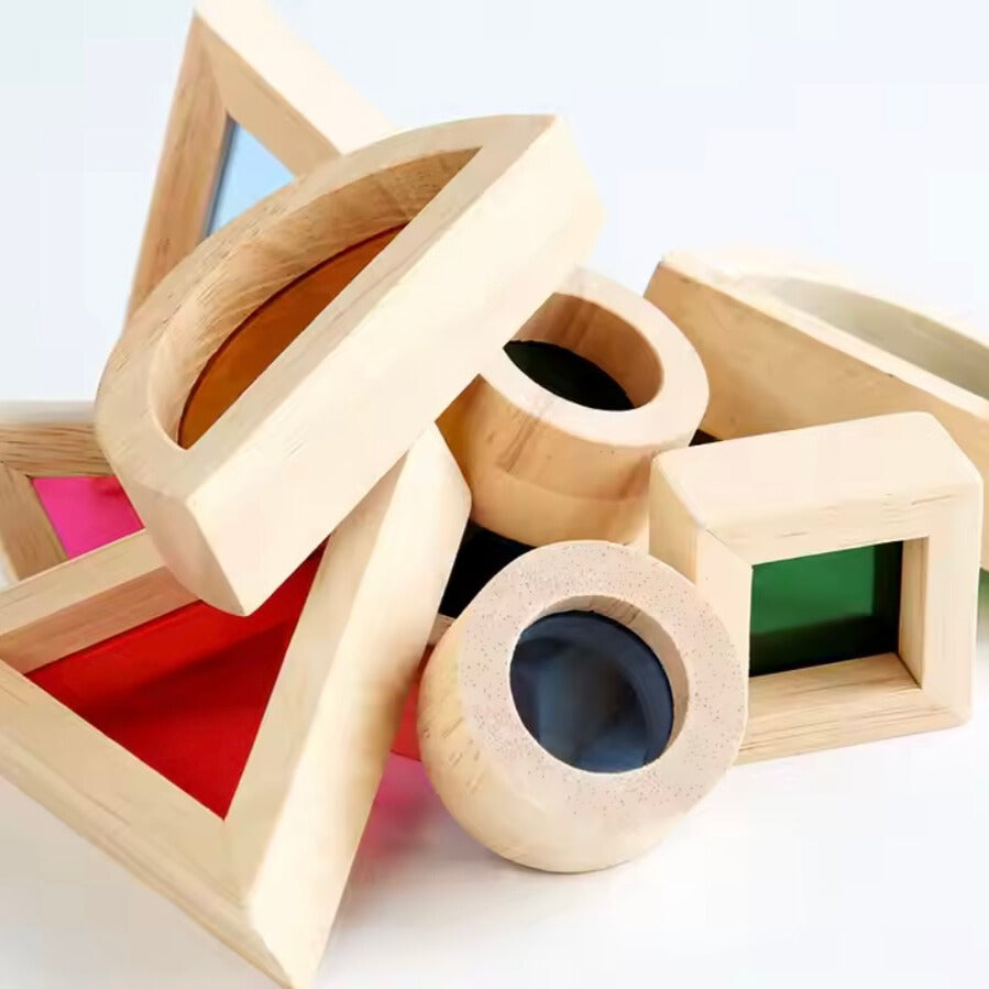 Wooden Rainbow Puzzle for Toddlers’ Color Learning and Fine Motor Skills 10397598351694-1