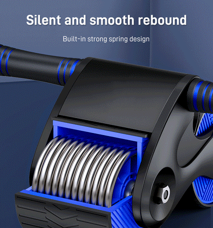 Automatic Rebound Abdominal Roller Core Trainer Exercise Fitness Strengthening Home Workout 8490143940910-1