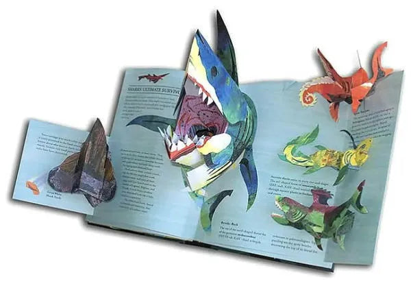 3D Pop-Up Book | Prehistoric Dinosaurs & Sea Monsters | Hardcover 15162650722630-1