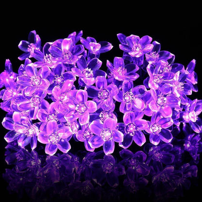Solar Powered Flower String Lights For Outdoor Garden Decoration 6851967418468-1
