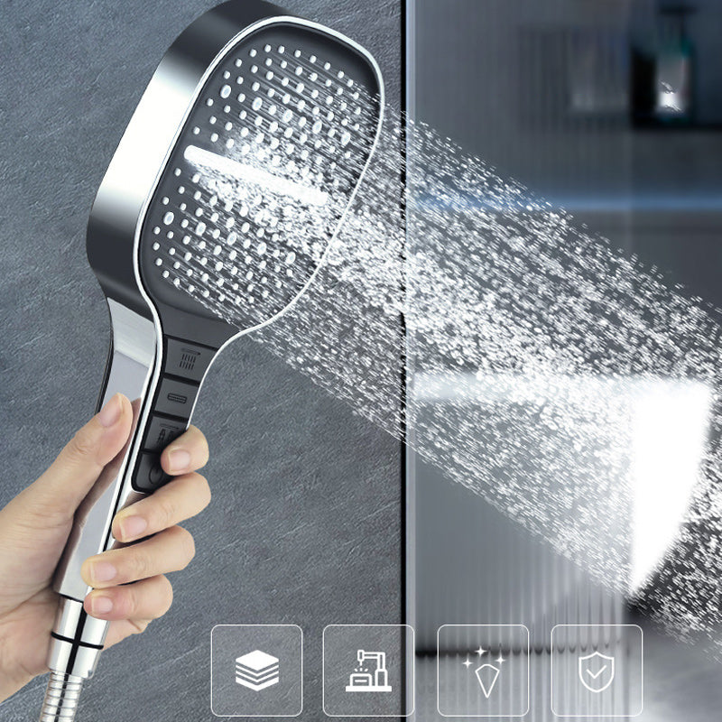 Seven Levels Shower Head Providing Adjustable Water Pressure For Relaxing Bath Experience 7192653234276-1