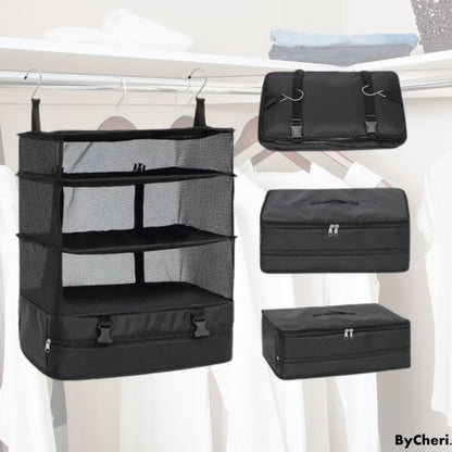 Smart Hanging Travel Organizer for Neat and Convenient Luggage Storage 15053401293126-1