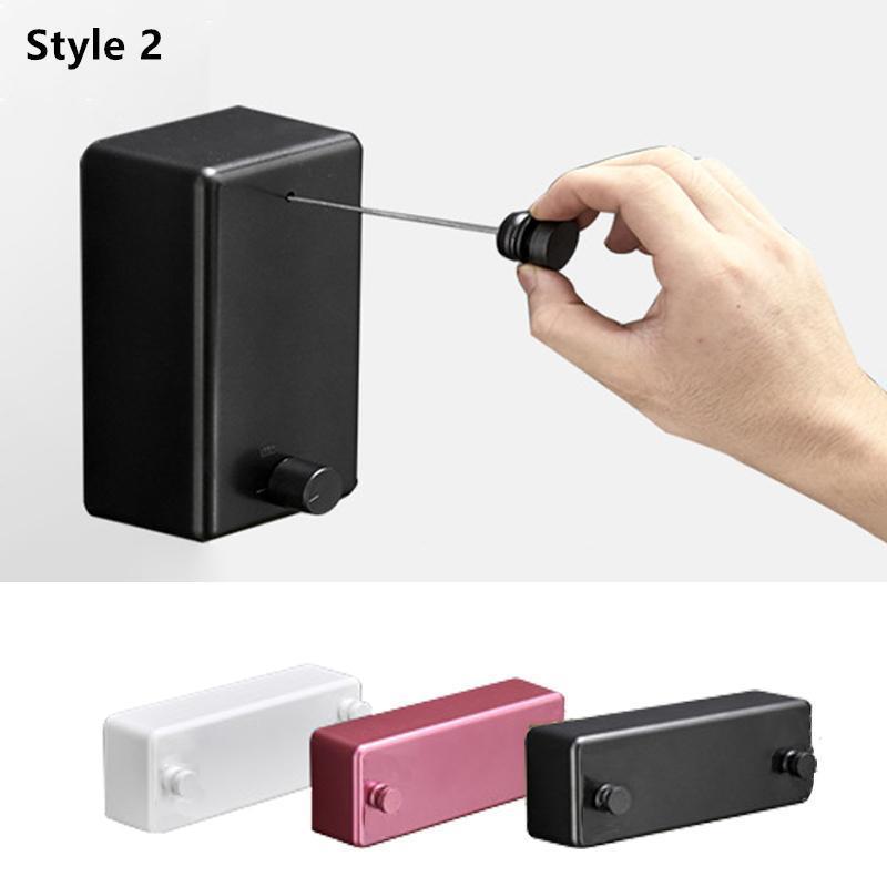 Space Saving Retractable Clothesline For Indoor Outdoor Laundry Drying 6852052090980-1