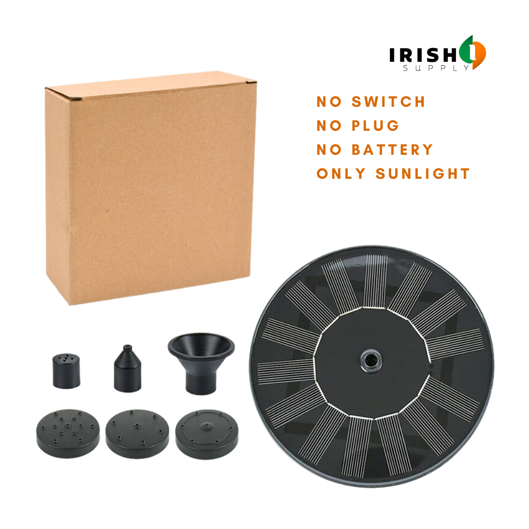 Springwave Bird Bath Solar Fountain 7931609973019-1