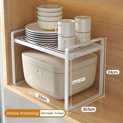 TidyShelf Adjustable Kitchen Rack for Organized and Space-Saving Storage 15002529726790-1