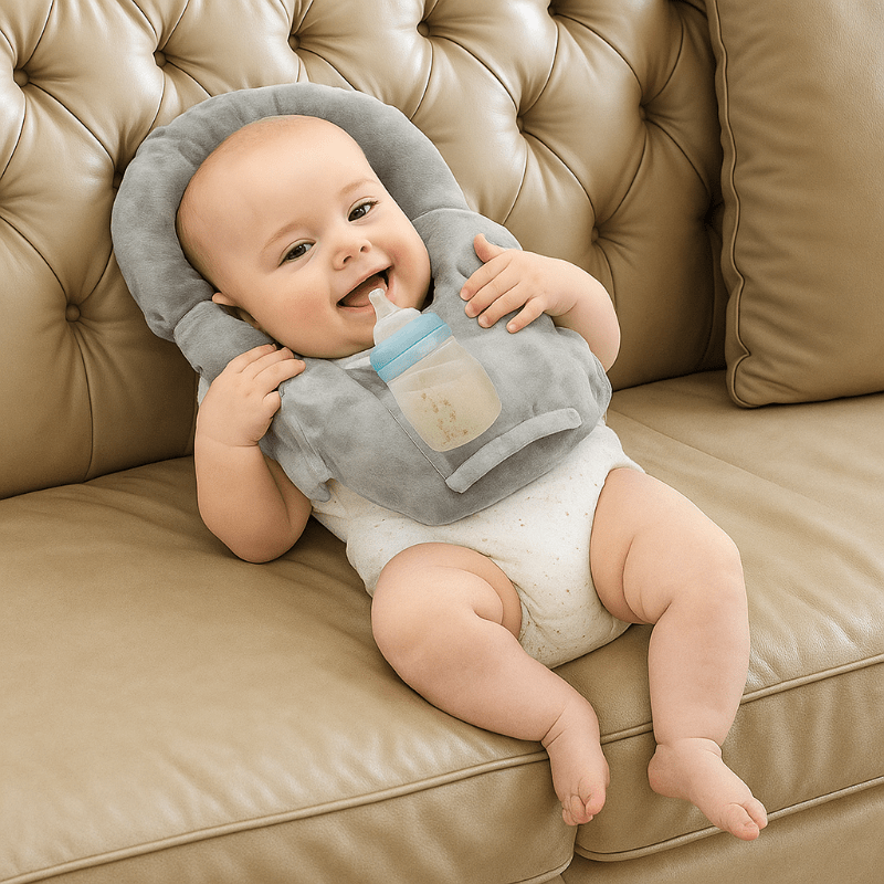 Feedoris – Nursing And Bottle Pillow For Babies With Integrated Bottle Holder 10589402104072-1