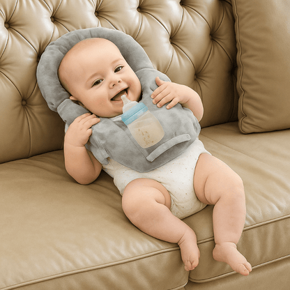 Feedoris – Nursing And Bottle Pillow For Babies With Integrated Bottle Holder 10589402104072-1